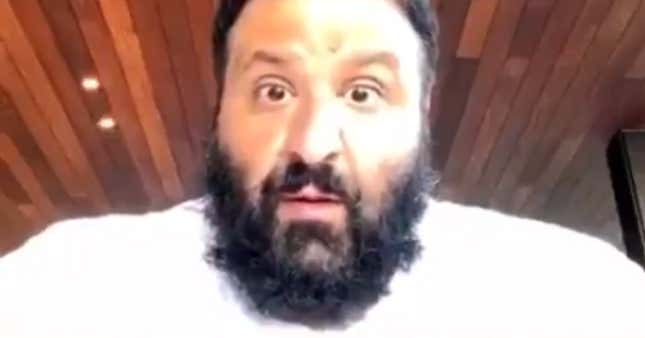 Image for article titled When Instagram Models Attack: DJ Khaled Shuts Down Twerker Gone Wild In Viral Video