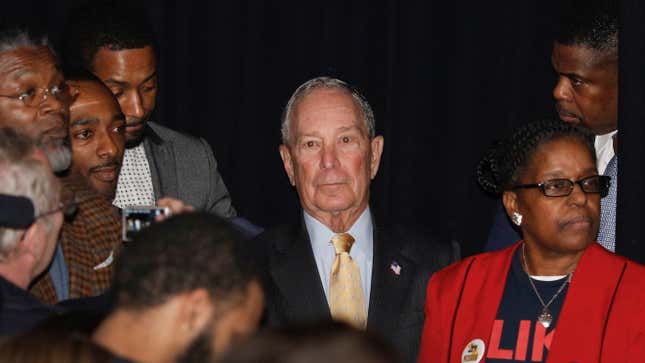 Image for article titled I Can&#39;t Believe Black People Might Actually Vote for Michael Bloomberg