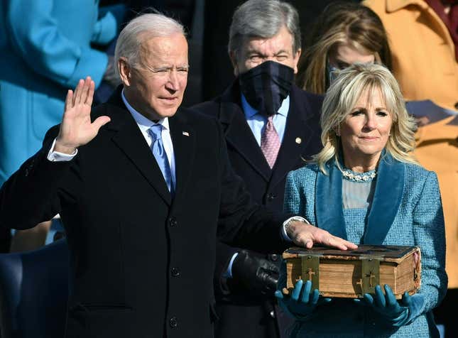 Image for article titled One Moment in Time: Black Excellence, Joy and Honor at the 59th Presidential Inauguration