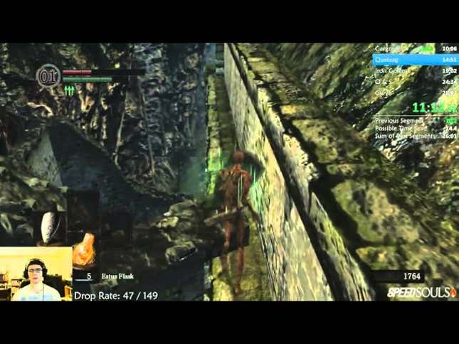 <i>Dark Souls</i> Speedrunner Breaks World Record Without Realizing It