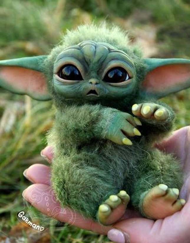 14-Month Waitlist for $300 Unofficial Baby Yoda Star Wars Toy