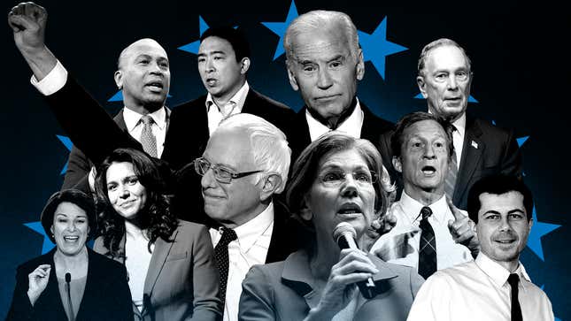 Image for article titled Booker Says Farewell, Warren Decides to Tell and Yang Gets Chappelle: 2020 Presidential Black Power Rankings, Week 25