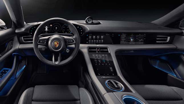 Image for article titled The Electric Porsche Taycan Packs Five Screens And One Is Just For The Passenger