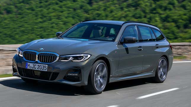 The new BMW 3 Series Sedan and the new BMW 3 Series Touring.