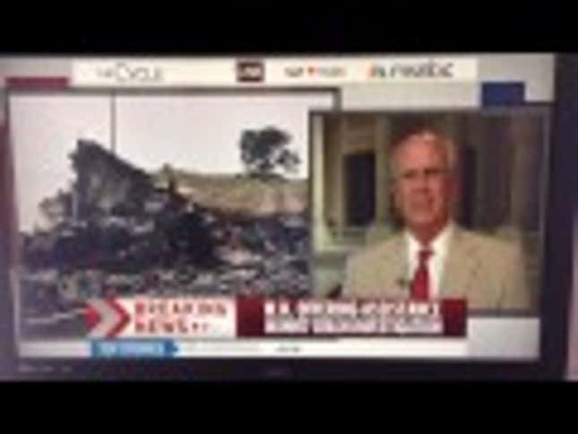 Caller Tells MSNBC Host MH17 Shot Down By 'Howard Stern's Ass'