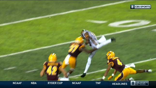 Western Michigan Player Collapses After Play Officials Rule Completely Legal