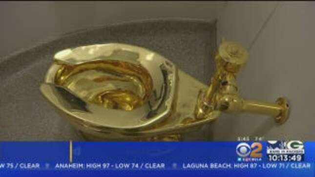 Report: White House Asked the Guggenheim for a Van Gogh, Got Offered a Solid Gold Used Toilet