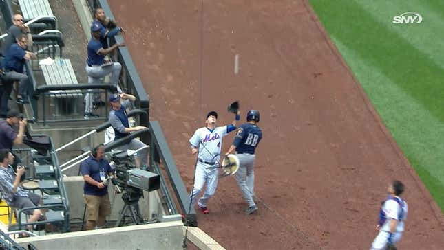 Mets Manager Terry Collins Ejected After Umps Reverse Ball Boy Interference