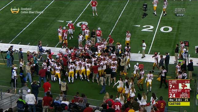 USC Finally Shows Some Fight