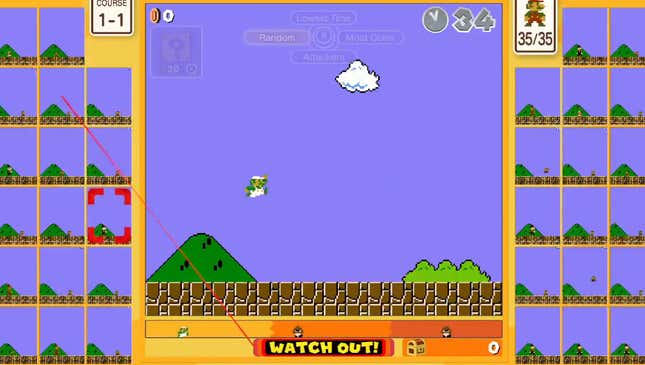 Image for article titled Players Discover Luigi Easter Egg In Super Mario Bros. 35