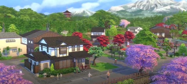 Image for article titled Japan-Themed Sims 4 Expansion Changed Out Of Respect For Koreans, Says Producer