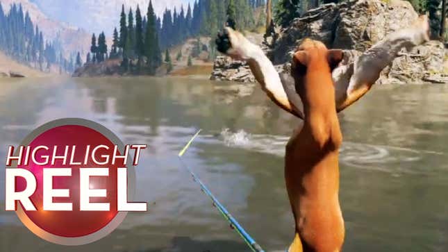 <i>Far Cry</i> Cougar Waves To Fish<em></em><em></em>