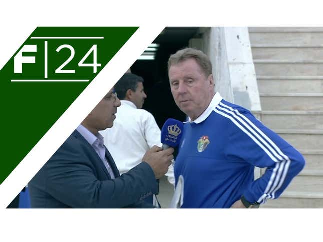 Harry Redknapp And Jordanian Journalist Have An Unproductive Interview