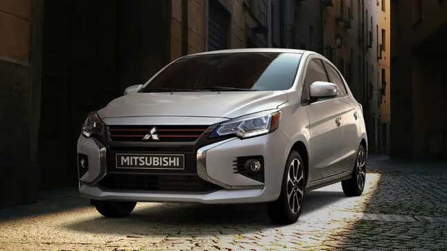 The 2021 Mitsubishi Mirage Takes On The 2021 Chevrolet Spark