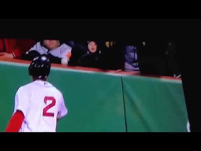 Awful Man Snatches Souvenir Baseball Away From Little Kid
