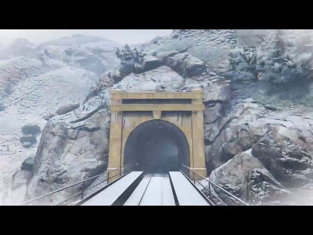 A Snow Day in <i>GTA V</i>'s Fake Los Angeles