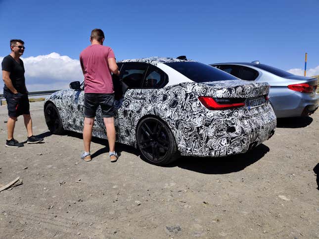 Image for article titled These Mules Could Be The Upcoming BMW M3 And M5