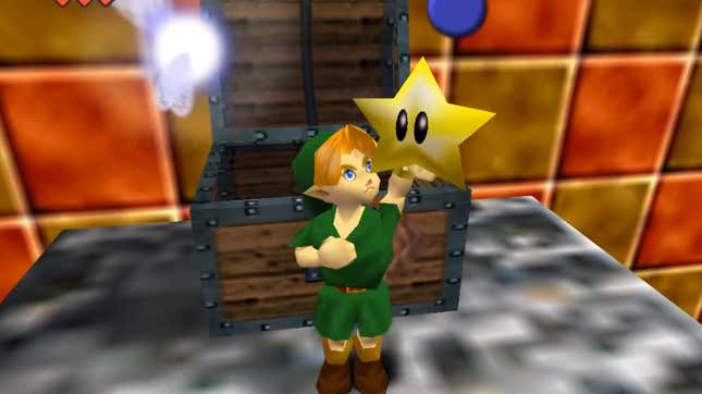 Image for article titled Mod Adds Mario 64 Dungeon To Ocarina Of Time