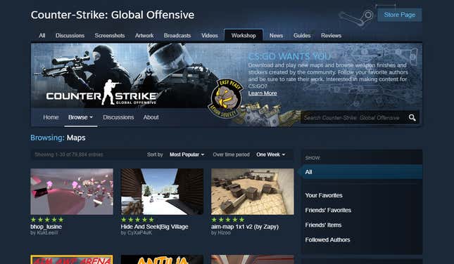 Steam Workshop Content Must Now Go Through An Approval Process