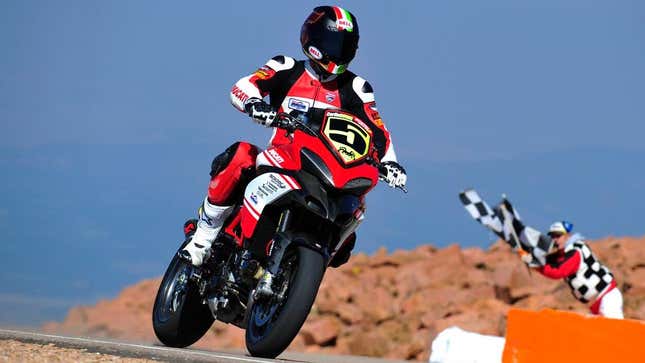 Image for article titled Motorcycles Will Not Compete at Pikes Peak in 2020