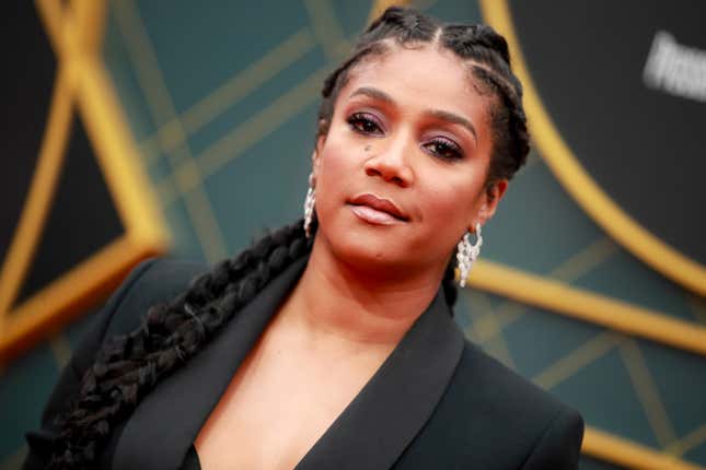  Tiffany Haddish attends the 2019 NBA Awards at Barker Hangar on June 24, 2019 in Santa Monica, California