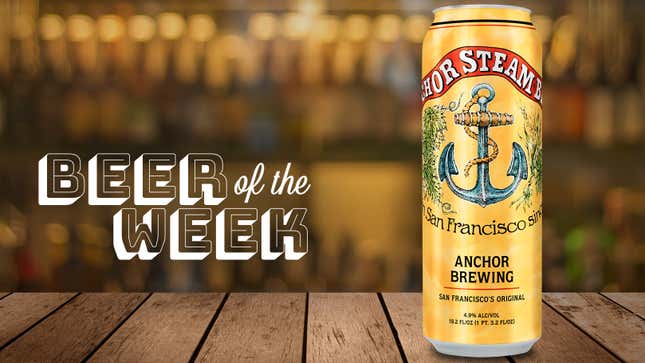 Image for article titled Beer Of The Week: Why did it take so long to put Anchor Steam in cans?