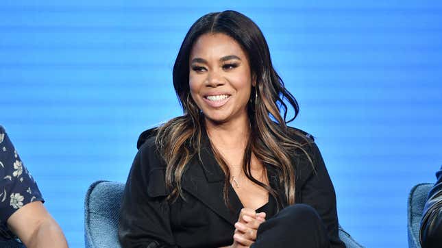 Regina Hall of “Black Monday” speaks during the Showtime segment of the 2020 Winter TCA Press Tour on January 13, 2020.