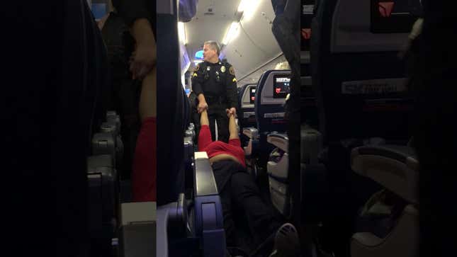 Woman Dragged Off Flight By Police For Blowing Through Gate Personnel To Board Early