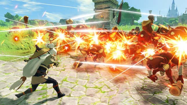 Image for article titled Here&#39;s Our First Look At Hyrule Warriors: Age of Calamity Gameplay