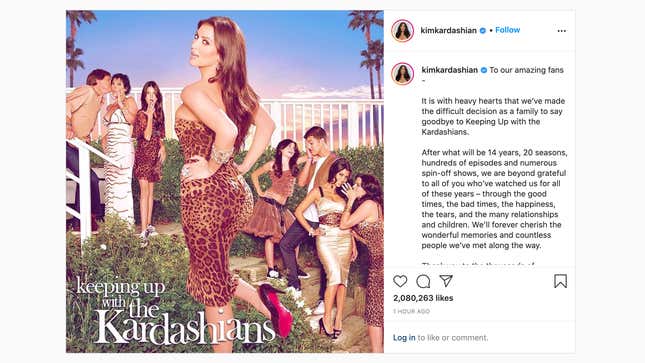 Image for article titled The Klosing of a Khapter: Keeping Up With the Kardashians Is Ending