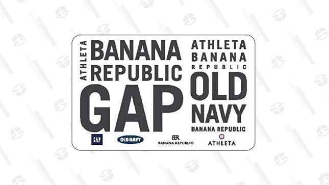 $50 Gap Brand Gift Card | $40 | Amazon | Promo code GAPPROMO