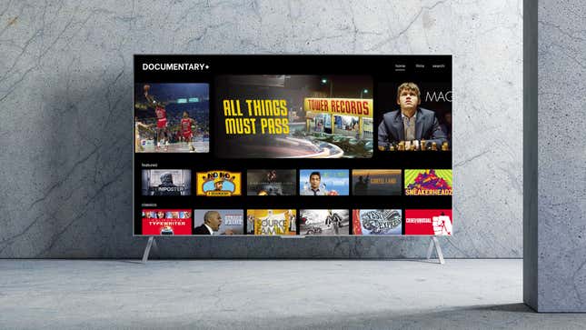 Documentary discount streaming service