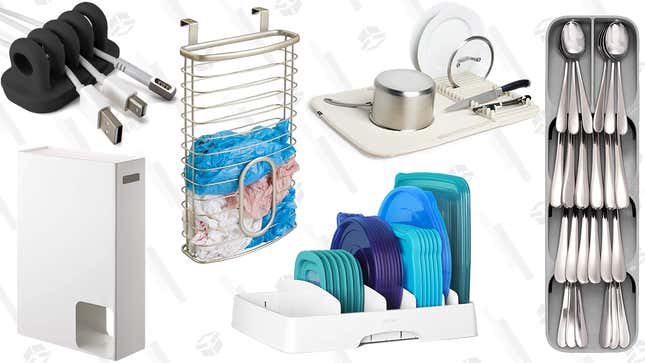 Image for article titled Nine Clever Home Clutter Cures That&#39;ll Get Your House In Order