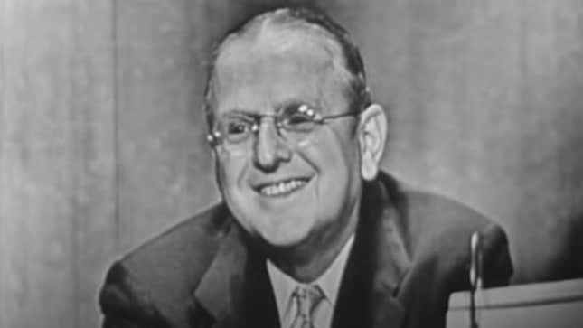 Norman Vincent Peale on “What’s My Line?” in 1957