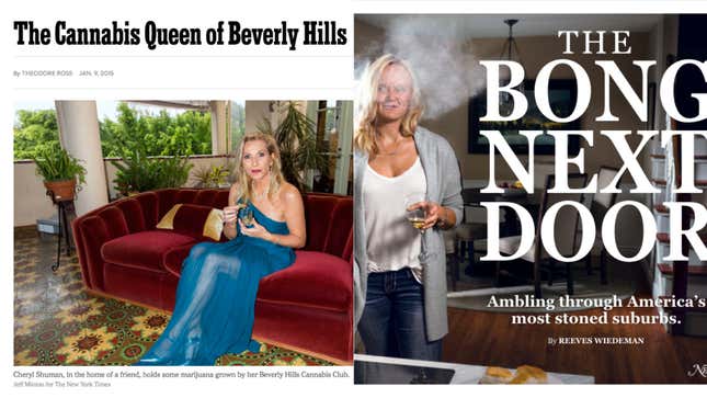 New York Times Magazine screenshot; NYMag screenshot