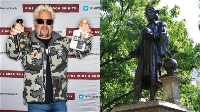 Would Guy make a better monument to central Ohio than Chris?