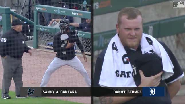 Image for article titled Biased Umpire Brazenly Interferes In Fiercely Contested Anthem Standoff