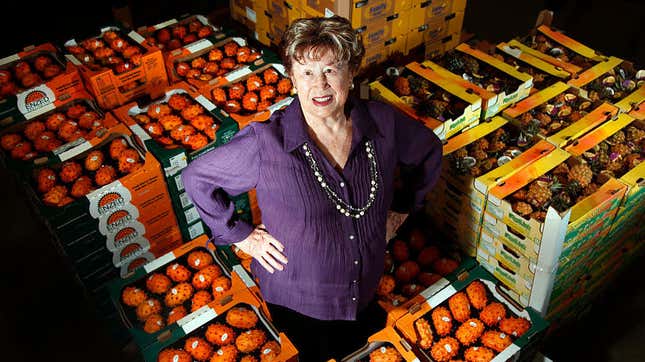 Image for article titled Without Frieda Caplan, who died last week, we would not have kiwis