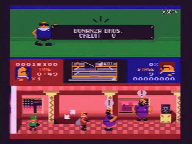 This Thursday Retro Game Master Takes on <em>Bonanza Brothers</em>
