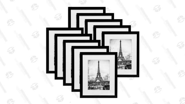 Upsimples 8x10 Picture Frame Set (10-Piece) | $28 | Amazon Gold Box