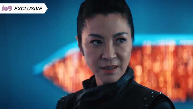 Imagine having Michelle Yeoh look at you like this and not immediately fear for your life.