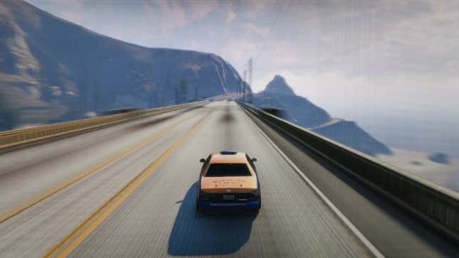 Super-Speed <em>GTA V</em> Looks Damn Cool