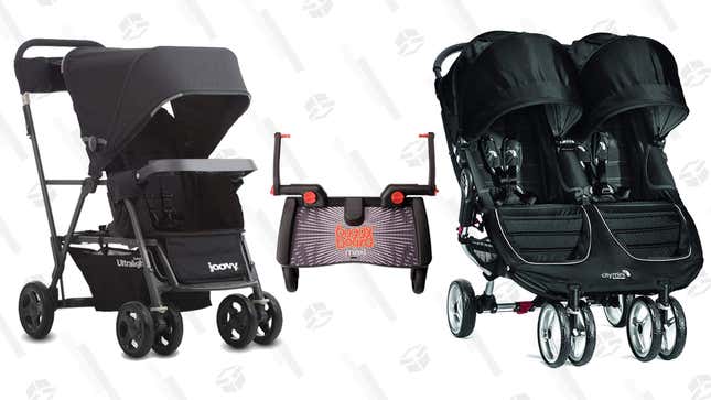 Image for article titled The Best Strollers For Getting Around With Two Kids