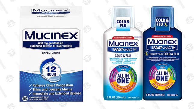 Image for article titled You Don&#39;t Have the Coronavirus, It&#39;s Just a Cold. Get Some Mucinex While It Is On Sale