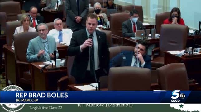 Image for article titled Oklahoma Republican Apologizes for ‘Colored Babies’ Freudian Slip During Debate on Anti-Abortion Bill