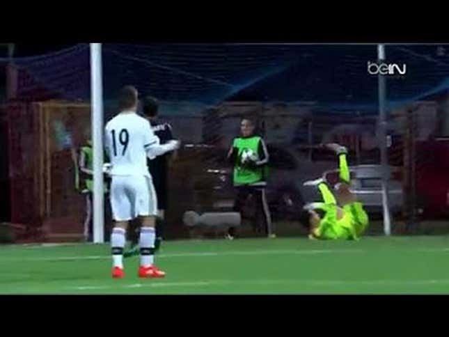 Zinedine Zidane's Kid Gave Up A Dumb Own Goal