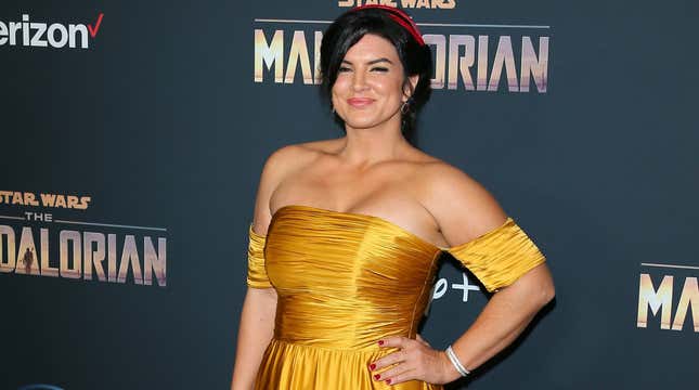 Image for article titled The Mandalorian's Gina Carano Fired for Absurdly Comparing the Treatment of Republicans to Jews in Nazi Germany