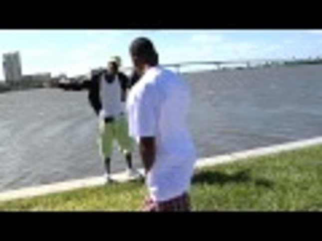 Wind Blows Florida Rapper Right Into The Sea During Photo Shoot
