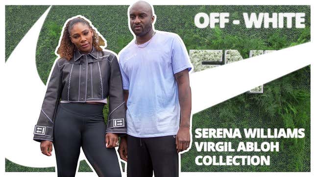 On the Court in Off-White: Serena Williams and Virgil Abloh Launch Their Nike ‘Queen’ Collection