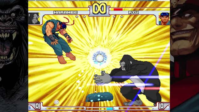 Someone Put Harambe In <i>Street Fighter, </i>Because Why Not